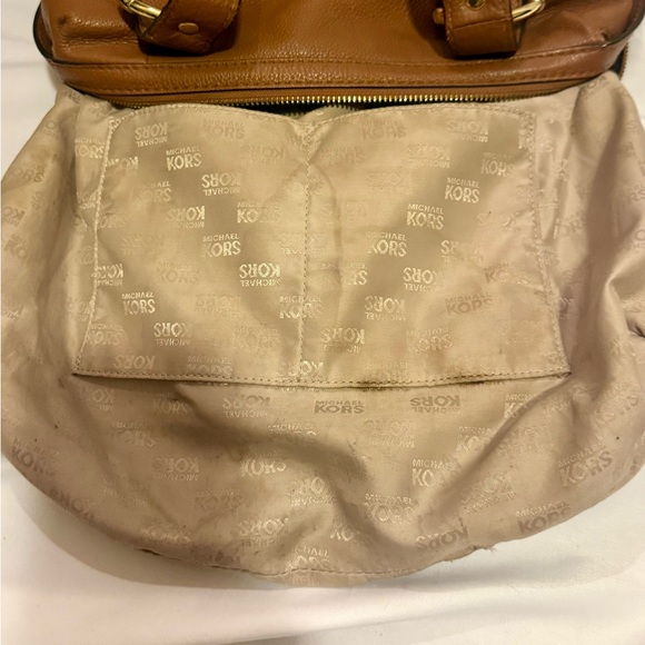 Michael Kors Tan Leather Shoulder Bag - Picture 14 of 14